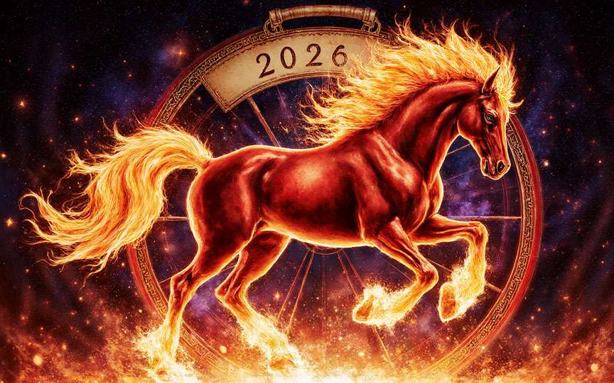 Horoscop 1 ianuarie 2026 și previziuni pentru anul Calului Roșu de Foc