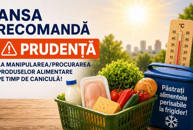Cum păstrezi alimentele în siguranță pe caniculă: recomandările ANSA pentru consumatori